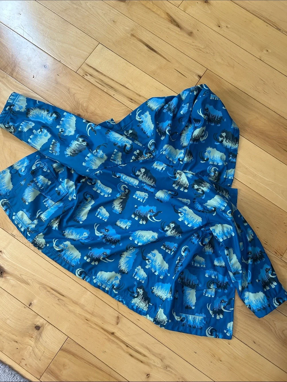 Hatley Wooly Mammoth Rain Jacket 5T
